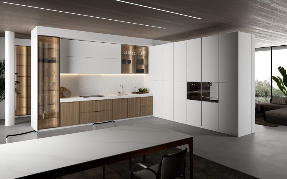 LX Hausys HIMACS solid surface countertop for kitchen