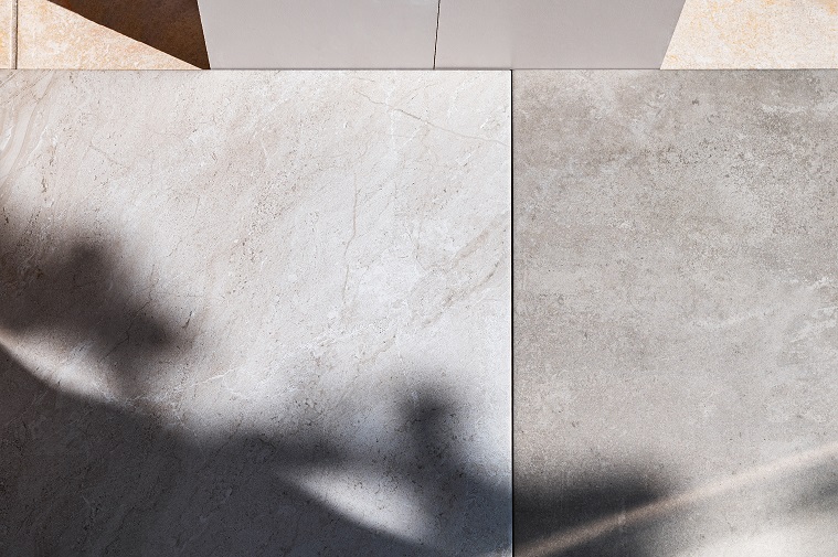 Porcelain Tile is stain-resistant and can be easily cleaned