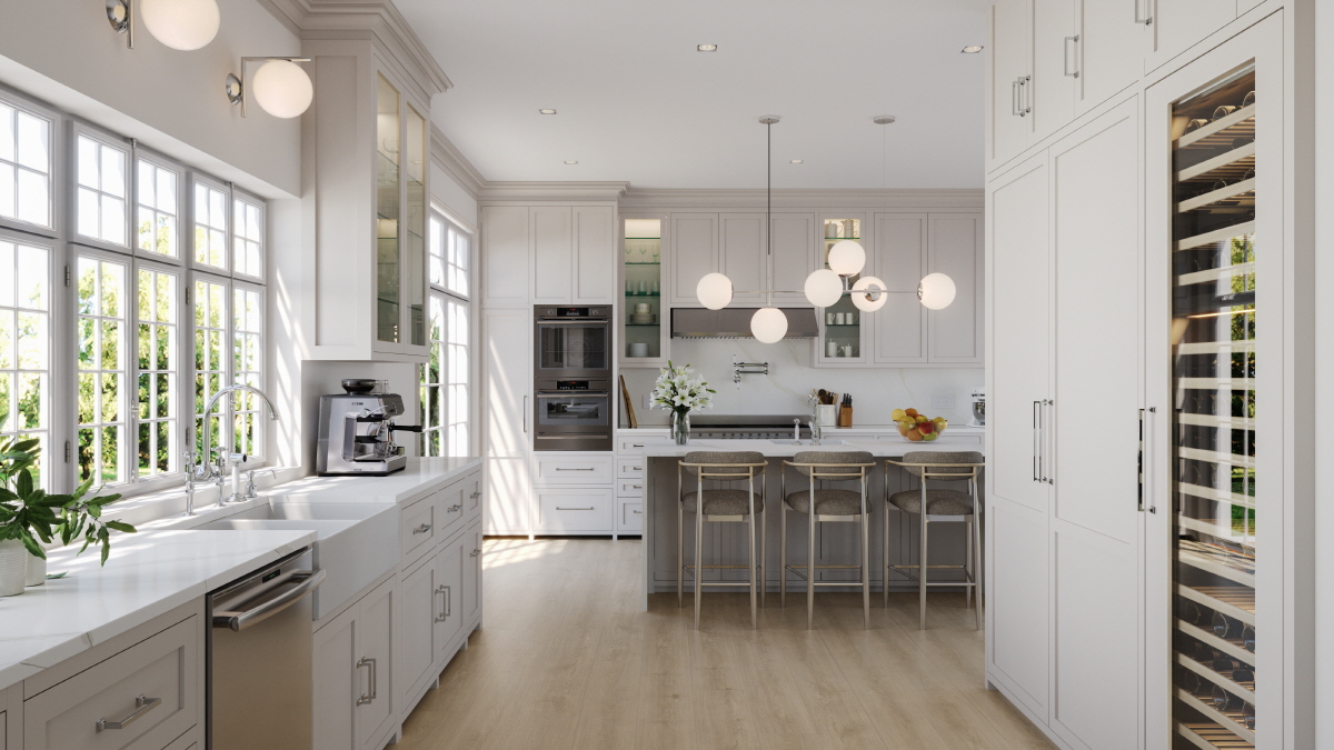 What type of floor tile is best for a kitchen?