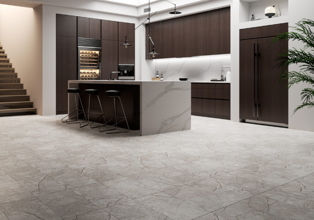 LX Hausys HFLOR Luxury Vinyl Tile TAUPE MARBLE PRESTG SPC Collection