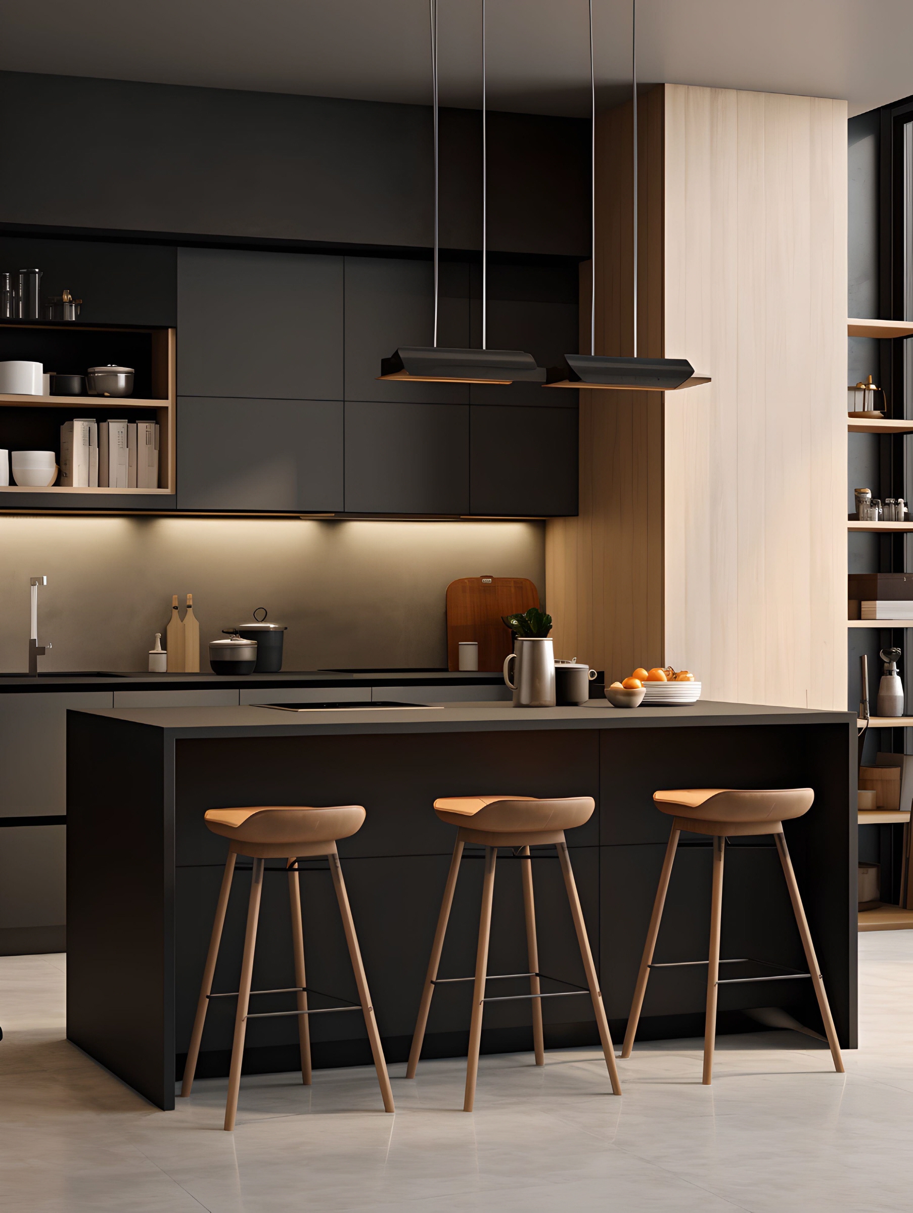 30 Small Open Kitchen Design Ideas to Utilize Space Maximize