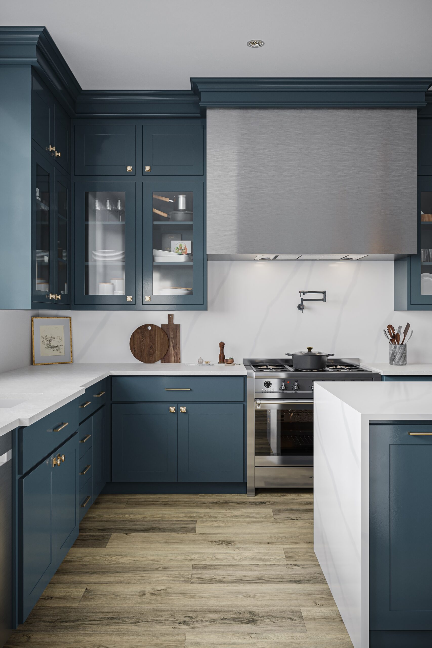 LX Hausys HIMACS – Calacatta Luna delivers a luxurious organic aesthetic unseen in solid surfaces.