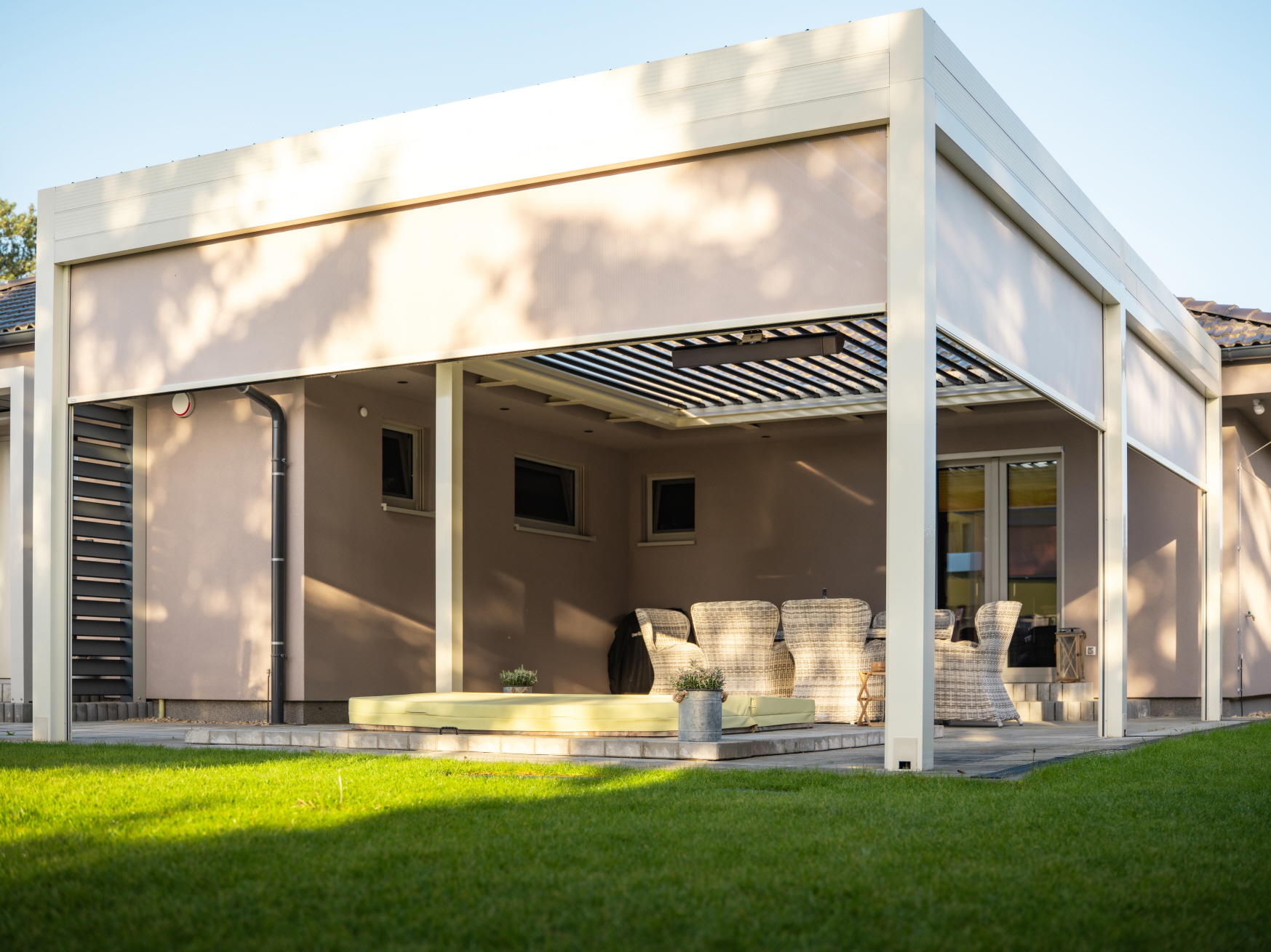 A pergola is an attractive design element that can transform your outdoor area into a stylish living space.