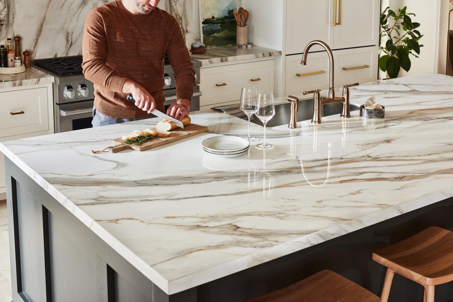 TERACANTO Calacatta Extreme Porcelain Countertop